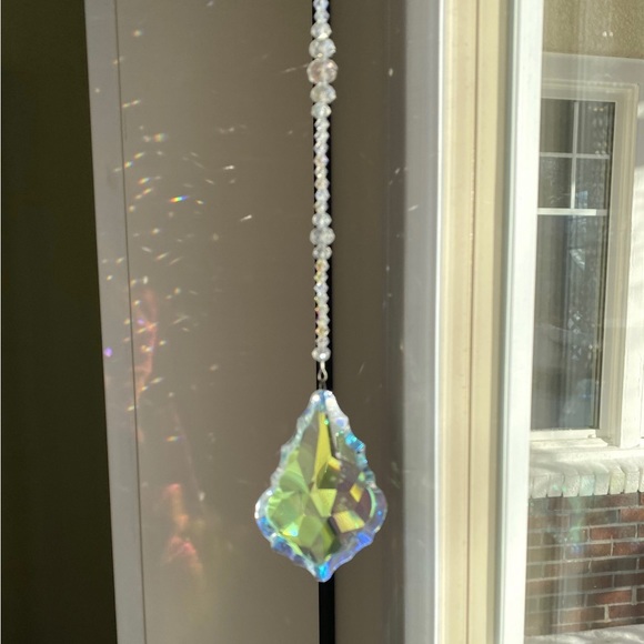 Crystal Sun Catcher, Handmade by Me, Unique Gift, NWOT - Picture 5 of 11